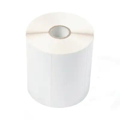 BCS-1J074102-121 - Rouleau d'étiquettes prédécoupées couchées (Par lot de 6) - Brother - Papier - visuel 1