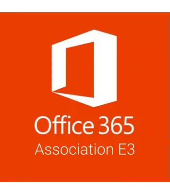 Vente Microsoft 365 Association Office 365 E3 Association - 1 an