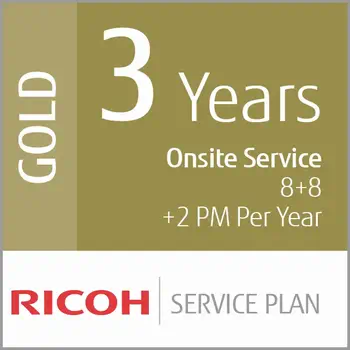 Garantie Services et support pour imprimante Ricoh U3-GOLD-LVP