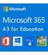 Achat Microsoft 365 A3 pour établissements scolaires sur hello RSE - visuel 1