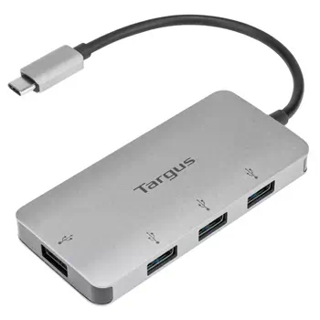 Achat Câble USB TARGUS USB-C 4 PORT HUB AL CASE sur hello RSE