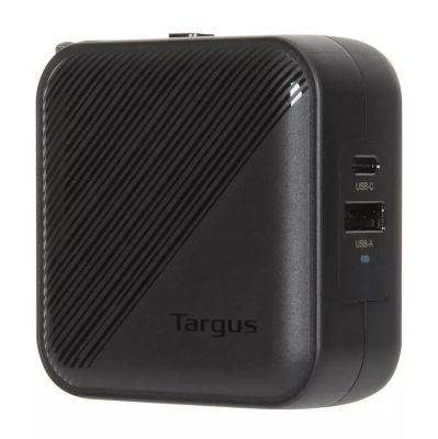 Revendeur officiel TARGUS 65W Gan Charger Multi port with travel adapters