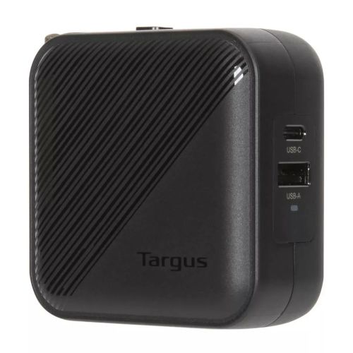Achat TARGUS 65W Gan Charger Multi port with travel adapters et autres produits de la marque Targus