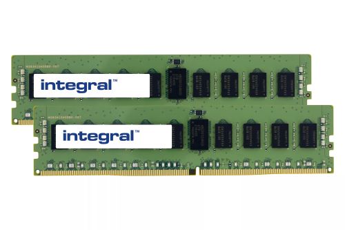 Vente Mémoire Integral 8GB SERVER RAM MODULE DDR4 2133MHZ PC4-17000 REGISTERED ECC RANK2 1.2V 512X8 CL15 INTEGRAL