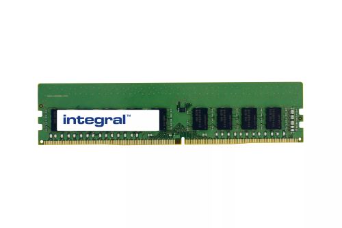 Achat Integral 16GB PC RAM MODULE DDR4 2666MHZ PC4-21300 UNBUFFERED ECC 1.2V 1GX8 CL19 INTEGRAL et autres produits de la marque Integral