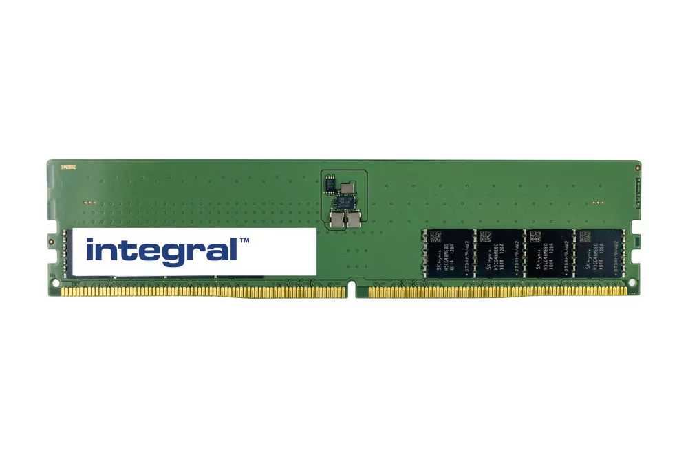 Revendeur officiel Integral 32GB PC RAM MODULE DDR5 4800MHZ PC5-38400