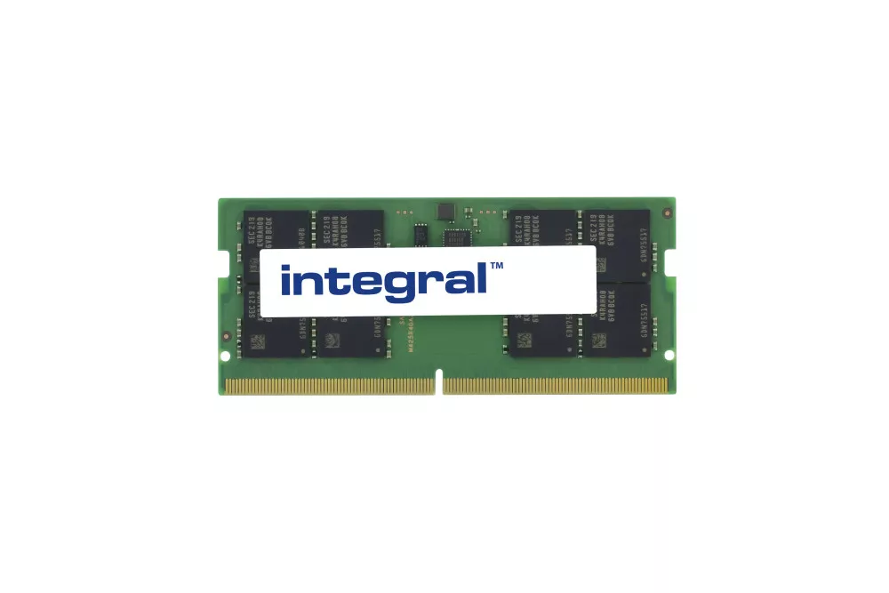 Revendeur officiel Mémoire Integral 32GB LAPTOP RAM MODULE DDR5 4800MHZ PC5
