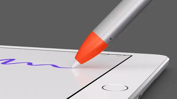 Logitech Crayon stylet 20 g Orange - Accessoires Tablette - visuel 8