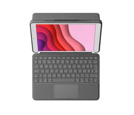 Logitech 920-009609 clavier pour tablette QWERTZ Suisse Smart Connector Graphite - Accessoires Tablette - visuel 5
