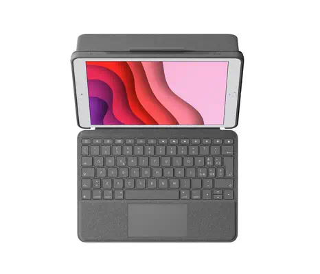 Logitech 920-009626 clavier pour tablette QWERTY Italien Smart Connector Graphite - Accessoires Tablette - visuel 4