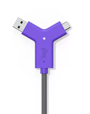 LOGITECH Swytch Hub 2 x HDMI + 1 x SuperSpeed USB + 2 - Logitech - Câble USB - visuel 1