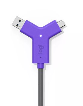 Revendeur officiel Câble USB LOGITECH Swytch Hub 2 x HDMI + 1 x SuperSpeed USB + 2 x USB-C desktop