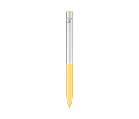 Logitech 914-000069 stylet 15 g Argent, Jaune Logitech - visuel 1 - hello RSE - UNE EXPÉRIENCE D'ÉCRITURE NATURELLE