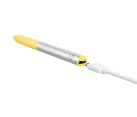 Logitech 914-000069 stylet 15 g Argent, Jaune Logitech - visuel 1 - hello RSE - DES CONNEXIONS SANS EFFORT. MEILLEURE COLLABORATION