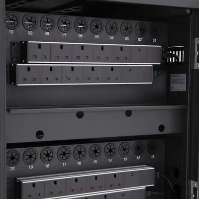Chariot de charge pour 30 appareils - Sécurisez, stockez et rechargez vos ordinateurs portables, Chr - V7 - Accessoire - visuel 7