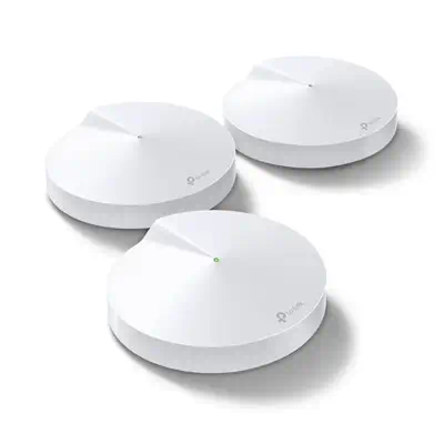 TP-Link Deco M9 Plus Tri-bande (2,4 GHz / 5 GHz / 5 GHz) Wi-Fi 5 (802.11ac) Blanc 2 Interne - Borne Wifi - visuel 1
