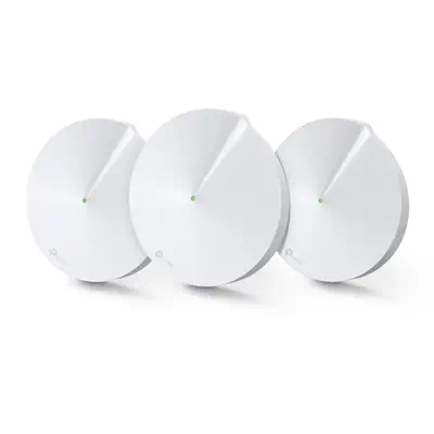 TP-Link Deco M9 Plus Tri-bande (2,4 GHz / 5 GHz / 5 GHz) Wi-Fi 5 (802.11ac) Blanc 2 Interne - Borne Wifi - visuel 2