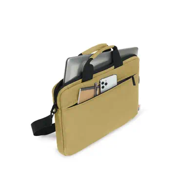 BASE XX D31960 sacoche d'ordinateurs portables 35,8 cm (14.1") Sac Messenger Marron, Couleur camel - Base XX - Sacoche & Housse - visuel 4