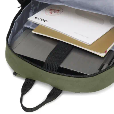 BASE XX D31965 sacoche d'ordinateurs portables 39,6 cm (15.6") Sac à dos Vert, Olive - Base XX - Sacoche & Housse - visuel 5