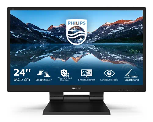 Philips Moniteur LCD avec SmoothTouch 242B9T/00 Philips - visuel 1 - hello RSE - SmartContrast pour des détails de noir incroyablement profonds