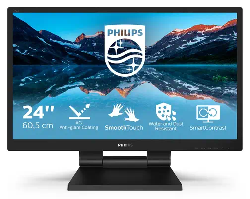 Philips 242B9TL/00 écran plat de PC 60,5 cm Philips - visuel 1 - hello RSE - Écran Full HD 16/9 pour des images nettes et détaillées
