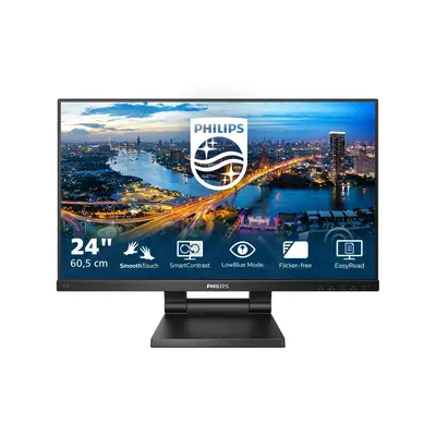 Philips 242B1TC/00 écran plat de PC 60,5 cm (23.8") 1920 x 1080 pixels Full HD LED Écran tactile Noi - Ecran Ordinateur - visuel 10
