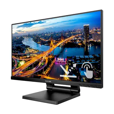 Philips 242B1TC/00 écran plat de PC 60,5 cm (23.8") 1920 x 1080 pixels Full HD LED Écran tactile Noi - Ecran Ordinateur - visuel 7