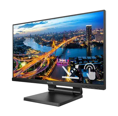 Philips 242B1TC/00 écran plat de PC 60,5 cm Philips - visuel 1 - hello RSE - SmartContrast pour des détails de noir incroyablement profonds