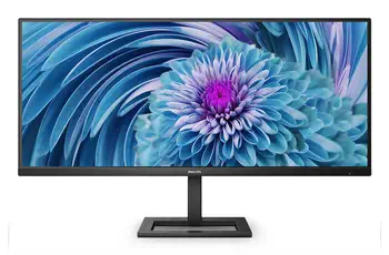 Revendeur officiel Philips E Line 346E2LAE/00 LED display 86,4 cm (34") 3440 x 1440 pixels Wide Quad HD LCD Noir