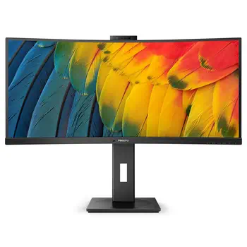Meilleur prix Philips 5000 series 34B1U5600CH/00 LED display 86,4 cm (34") 3440 x 1440 pixels Wide Quad HD LCD Noi