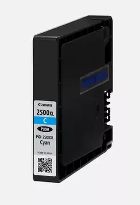 Vente Cartouches d'encre CANON PGI-2500XL CYAN BLISTERED WITH SECURIRY