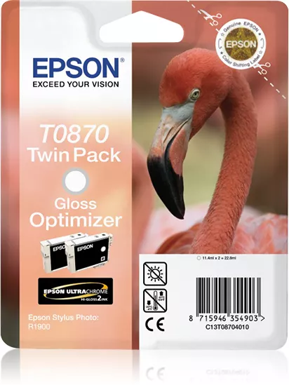 Achat EPSON T0870 cartouche d encre optimisateur de l effet brillant au meilleur prix