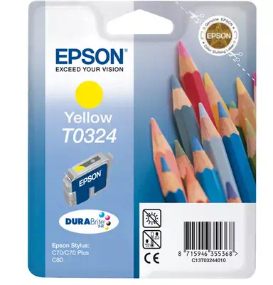 Achat EPSON T0324 cartouche d encre jaune capacité standard - 8715946355368