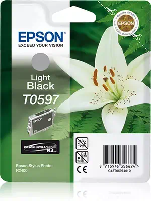 Achat Cartouches d'encre EPSON T0597 cartouche d encre noir clair capacité standard sur hello RSE