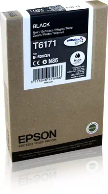 Revendeur officiel EPSON T6171 cartouche de encre noir haute capacité 100ml