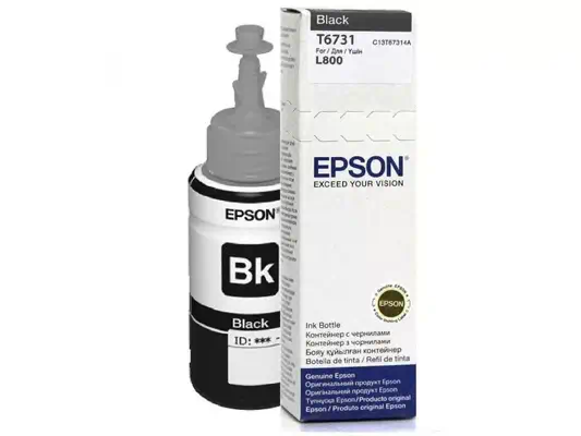 Achat Epson T6731 Black ink bottle 70ml - 8715946495293