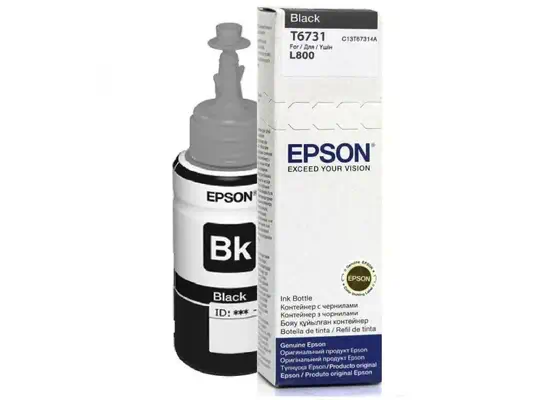 Epson T6731 Black ink bottle 70ml  - Cartouches d'encre - visuel 1
