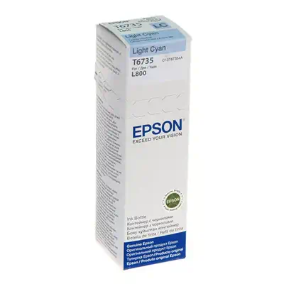 Revendeur officiel Epson T6735 Light Cyan ink bottle 70ml