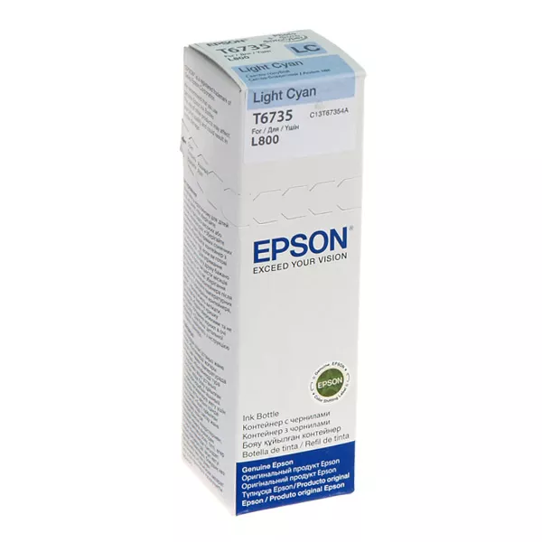 Achat Epson T6735 Light Cyan ink bottle 70ml - 8715946495736