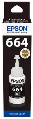 Epson T6641 Black ink bottle 70ml - Cartouches d'encre - visuel 1