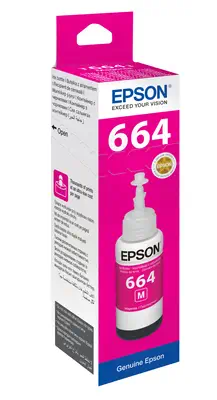 Epson T6643 Magenta ink bottle 70ml - Cartouches d'encre - visuel 1