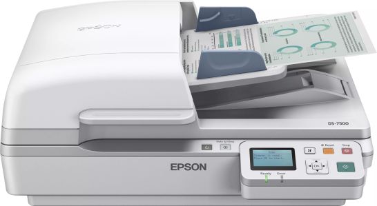 Vente Scanner EPSON WorkForce DS-6500N - A4 - Chargeur d originaux sur hello RSE
