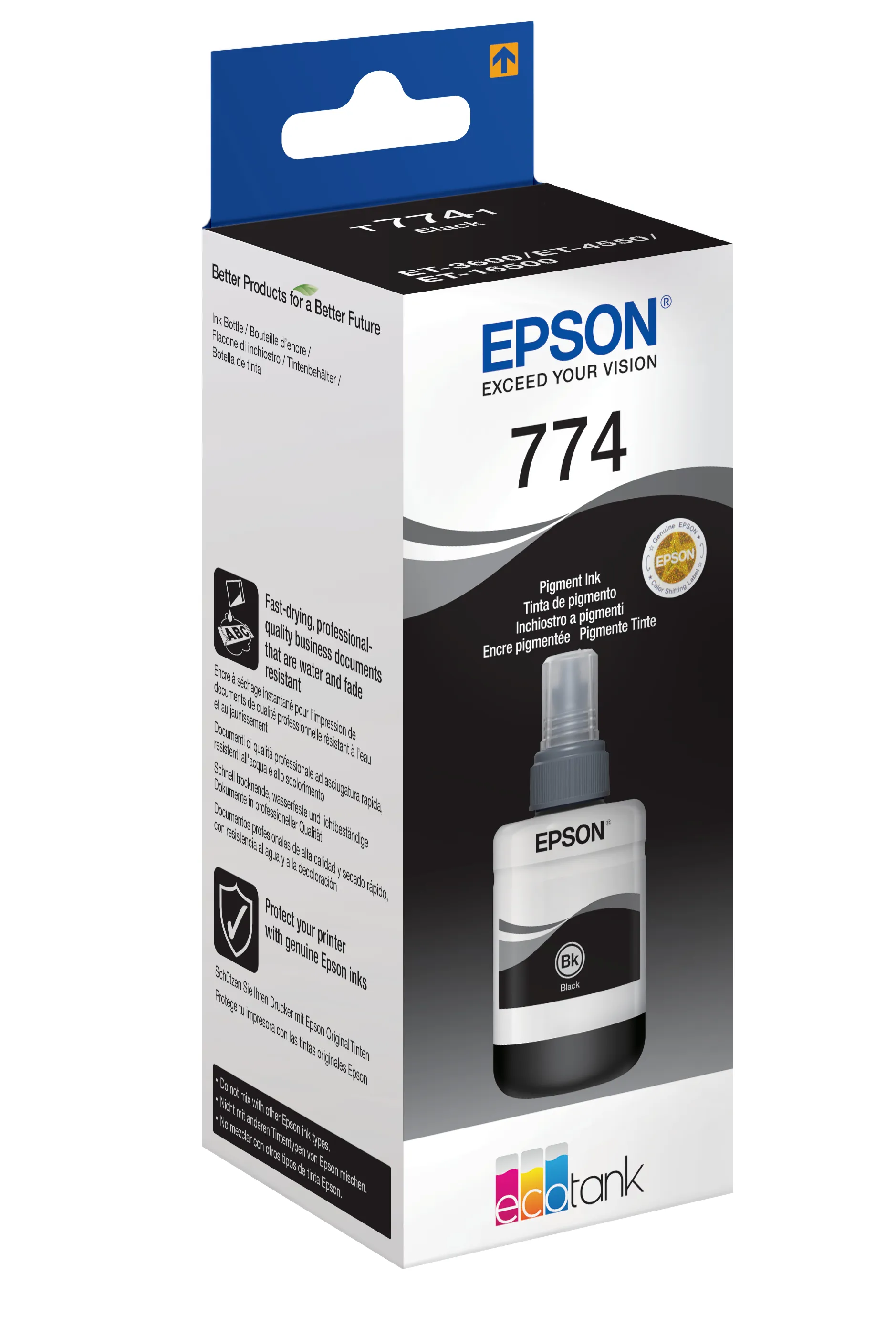 Epson T7741 Pigment Black ink bottle 1x 140ml - Cartouches d'encre - visuel 2