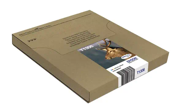 EPSON 1LB Multipack 3-colours T1306 DURABrite Ultra Ink Epson - visuel 1 - hello RSE - Multipacks pratiques et économiques