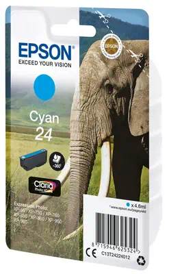 Cartouche "Eléphant" - Encre Claria Photo HD C - Epson - Cartouches d'encre - visuel 1