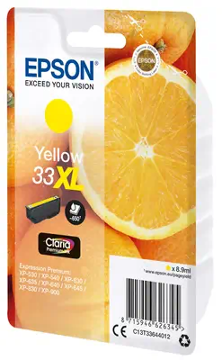 Vente EPSON Cartouche Oranges Encre Claria Premium Jaune (XL Epson au meilleur prix - visuel 2