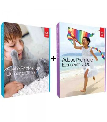 Achat Autres logiciels Adobe Education Adobe Photoshop Elements 2020 & Adobe Premiere Elements 2020 - TLP Education