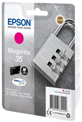 EPSON 2LB 35 Ink Magenta 9.1ml Blister w/s Epson - visuel 1 - hello RSE - Réduisez vos coûts d'impression