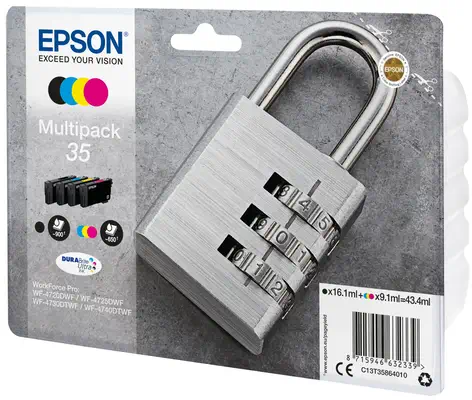 Vente EPSON Multipack Cadenas - Encre DURABrite Ultra NCMJ Epson au meilleur prix - visuel 4