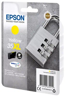 Vente Epson Padlock Singlepack Yellow 35XL DURABrite Ultra Ink Epson au meilleur prix - visuel 2